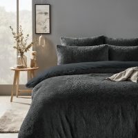 Fur Teddy Antraciet 240 x 200/220