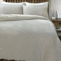 Glamour Flanel Sprankle Foil Creme 140 x 200/220