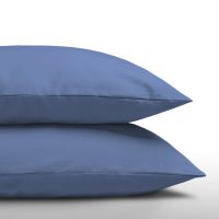Katoenen 2 in 1 Kussenslopen Blauw
