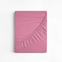 Katoenen Hoeslaken Roze 70 x 200