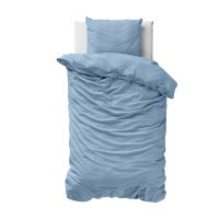 Mousseline Perkal Sky Blauw 140 x 200/200
