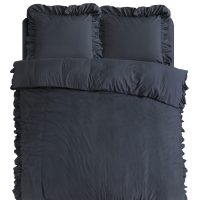 Ruffles Antraciet 140 x 200/220