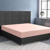 Satijnen Hoeslaken Roze 90 x 200