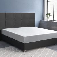 Satijnen Hoeslaken Wit 70 x 200