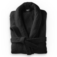 Soft Terry Badjas Zwart L-XL
