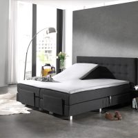 Splittopper Katoen Hoeslaken Wit 180 x 200