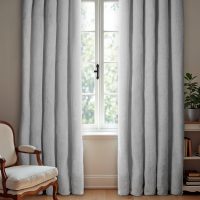 Teddy Gordijnen Black Out Haken Grijs 150 x 250