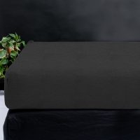 Teddy hoeslaken Antraciet 90 x 200