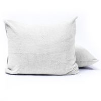 Teddy kussenslopen 2pack Wit 60 x 70