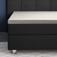 Topper Satijn Hoeslaken Creme 160 x 220