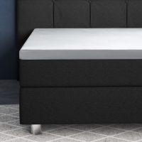 Topper Satijn Hoeslaken Wit 140 x 200