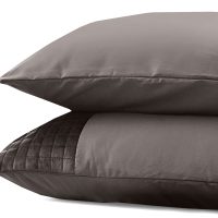 Velvet Band Taupe 2pack slopen Taupe 60 x 70