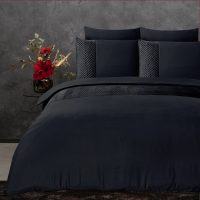 Velvet Crossline Zwart 140 x 200/220